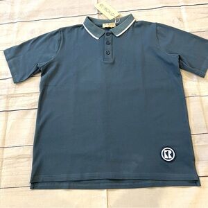🆕NWT RetroKid Blue Polo Shirt